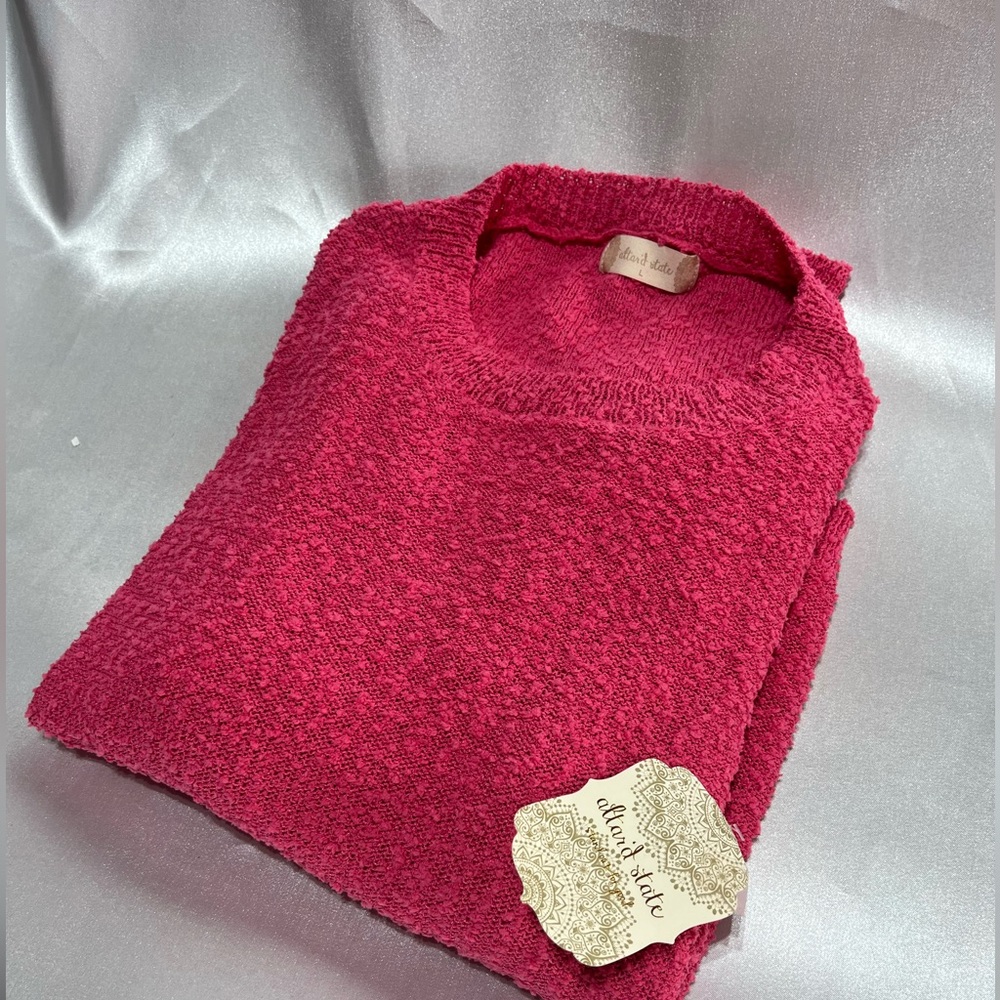 Pretty Pink Designer Sweater by Altar’d State